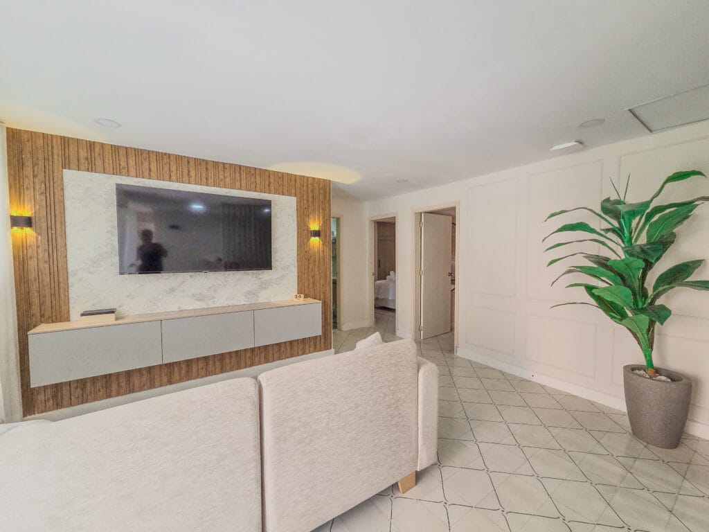 Sala de estar apartamento 1