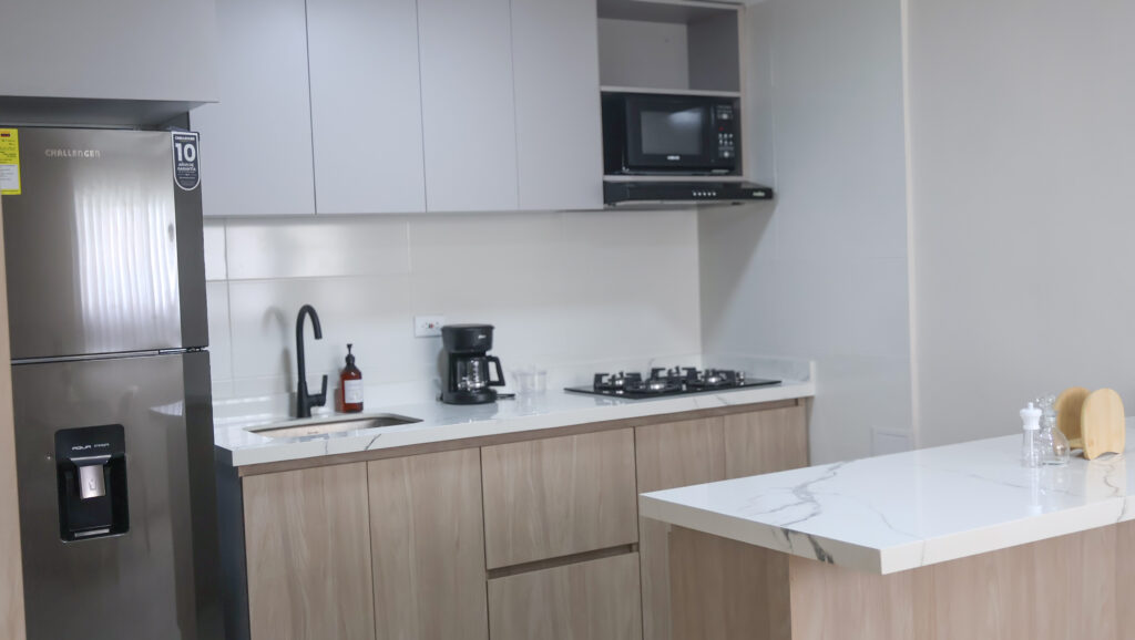 Cocina equipada apartamento